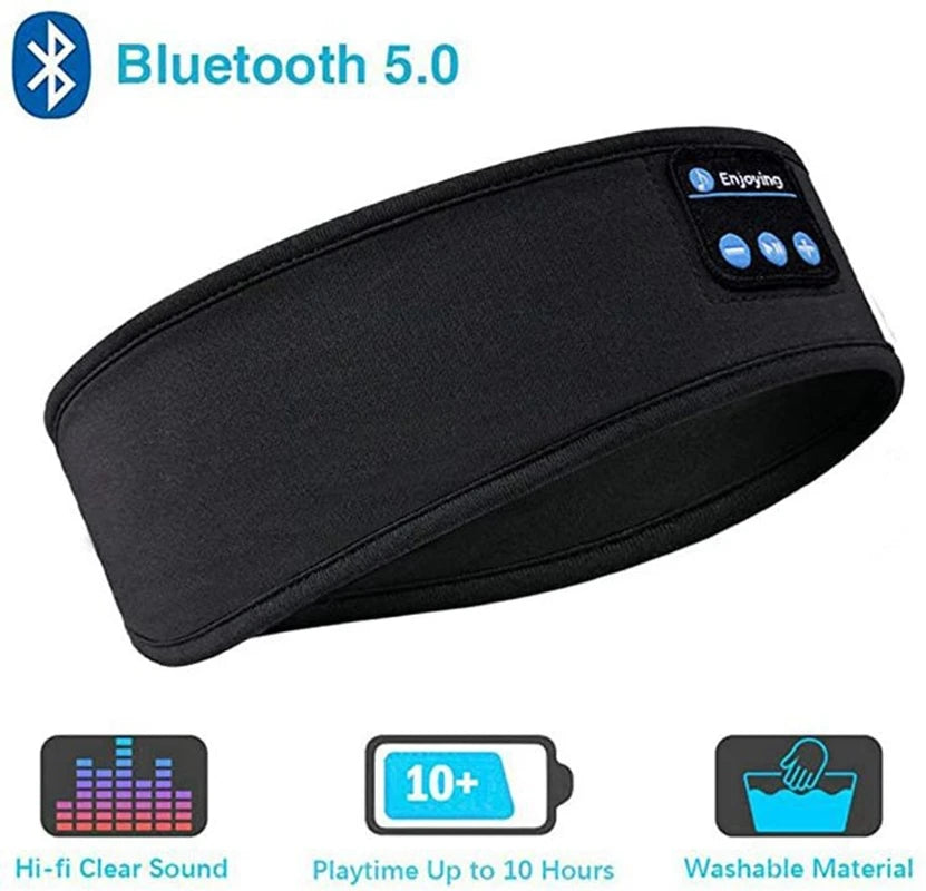 Bluetooth Sleeping Headband – Wireless Ultra-Soft Headphones