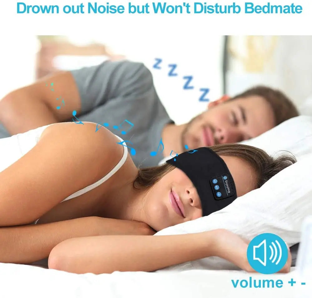 Bluetooth Sleeping Headband – Wireless Ultra-Soft Headphones