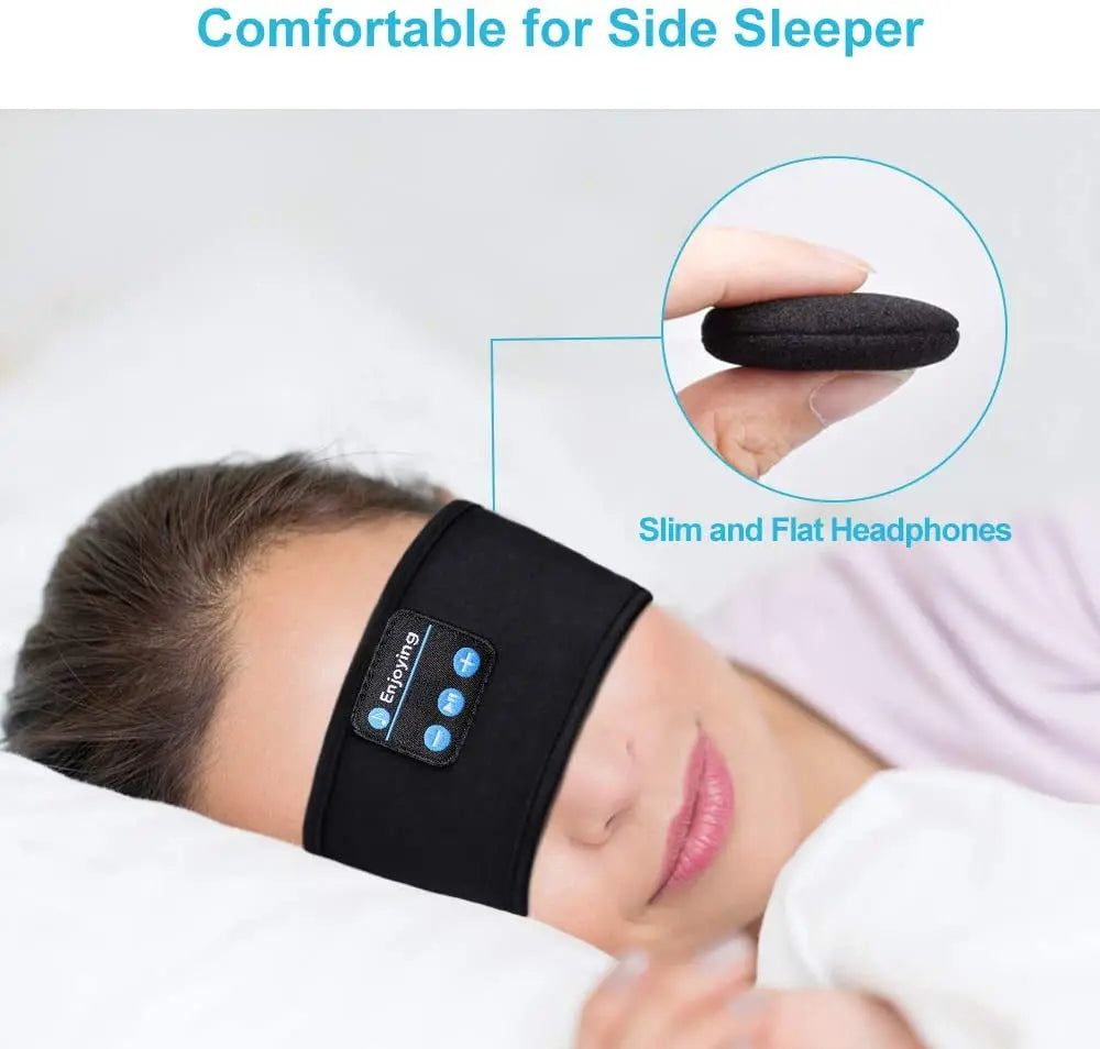 Bluetooth Sleeping Headband – Wireless Ultra-Soft Headphones