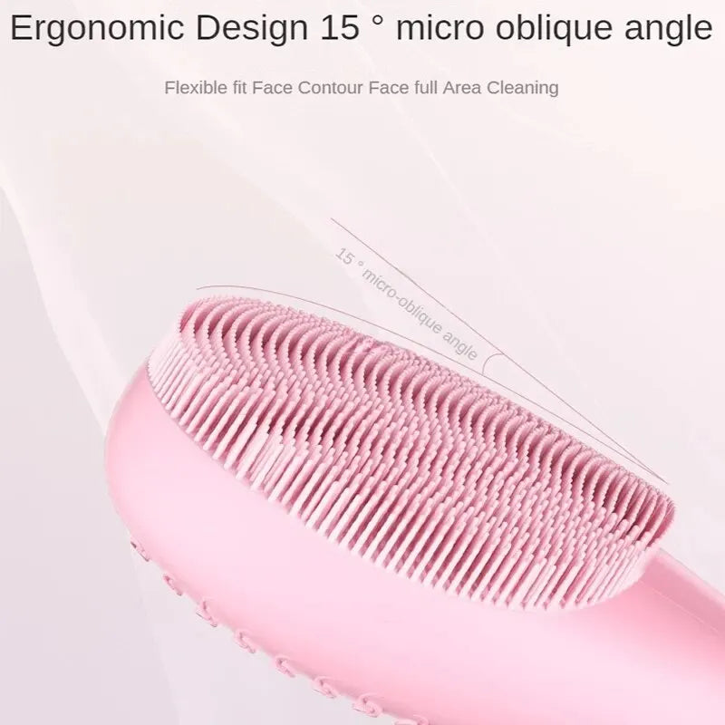 Electric Facial Cleansing Brush – Sonic Silicone Pore Cleaner