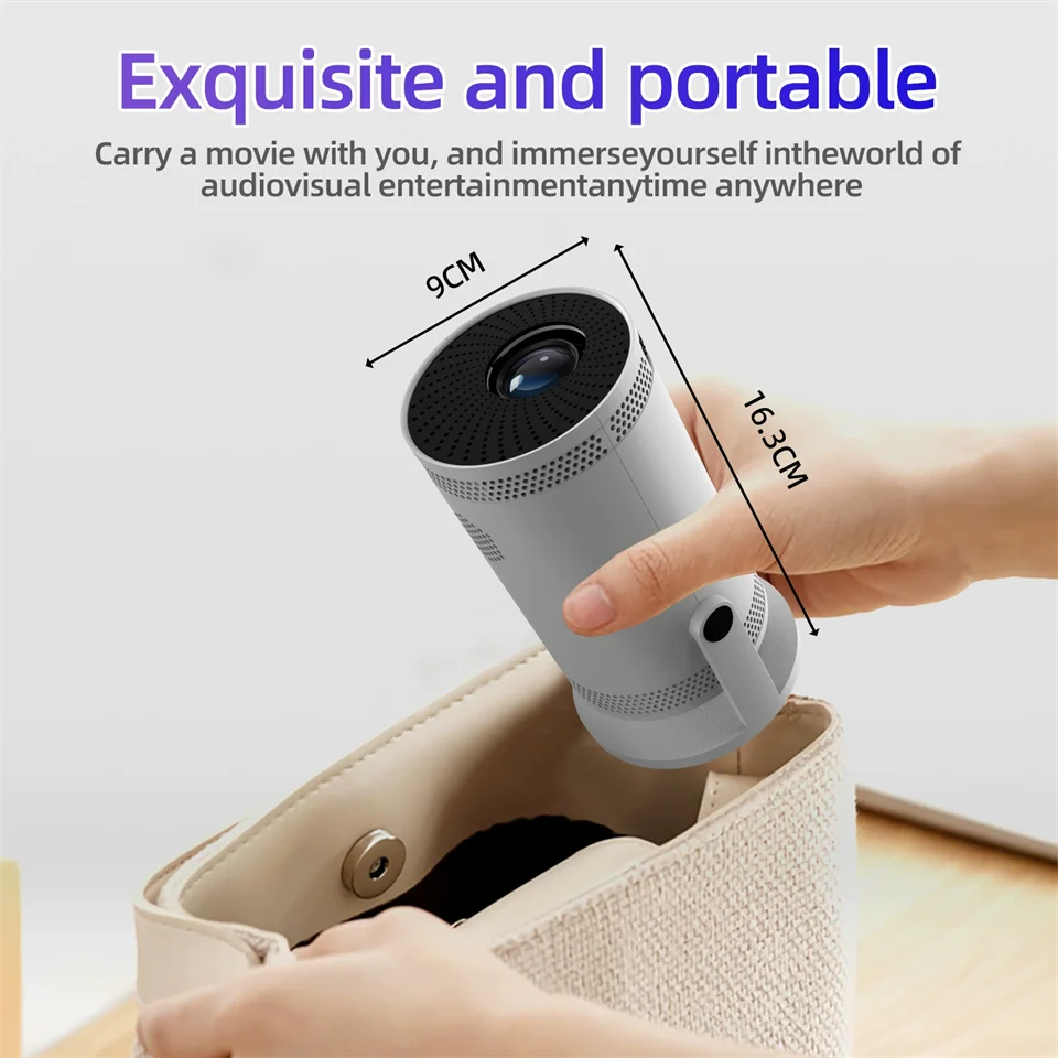 Transpeed Portable Projector – Android 11 (260 ANSI)