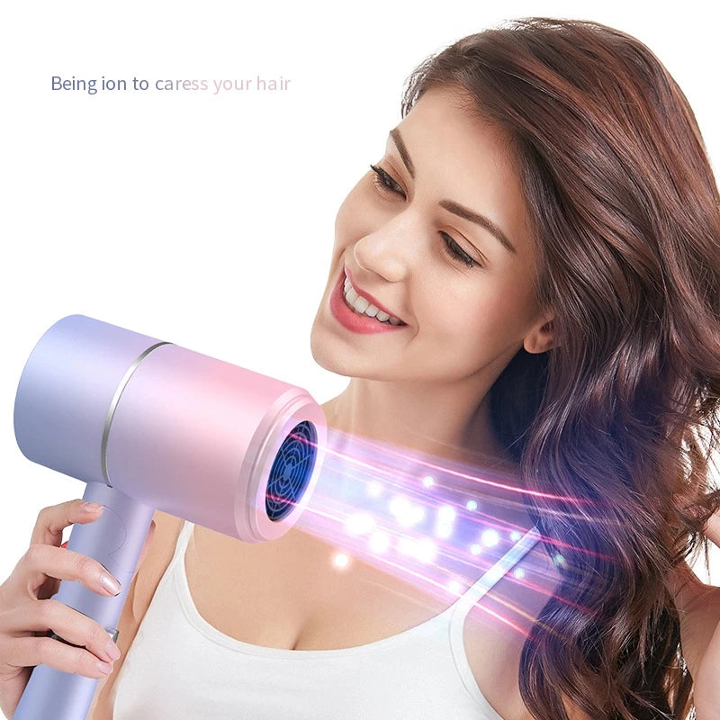 Folding Hair Dryer – High-Power Ionic Portable Dryer