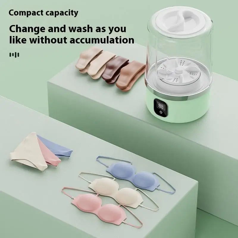 Portable Mini Washing Machine – Travel Laundry Cleaner