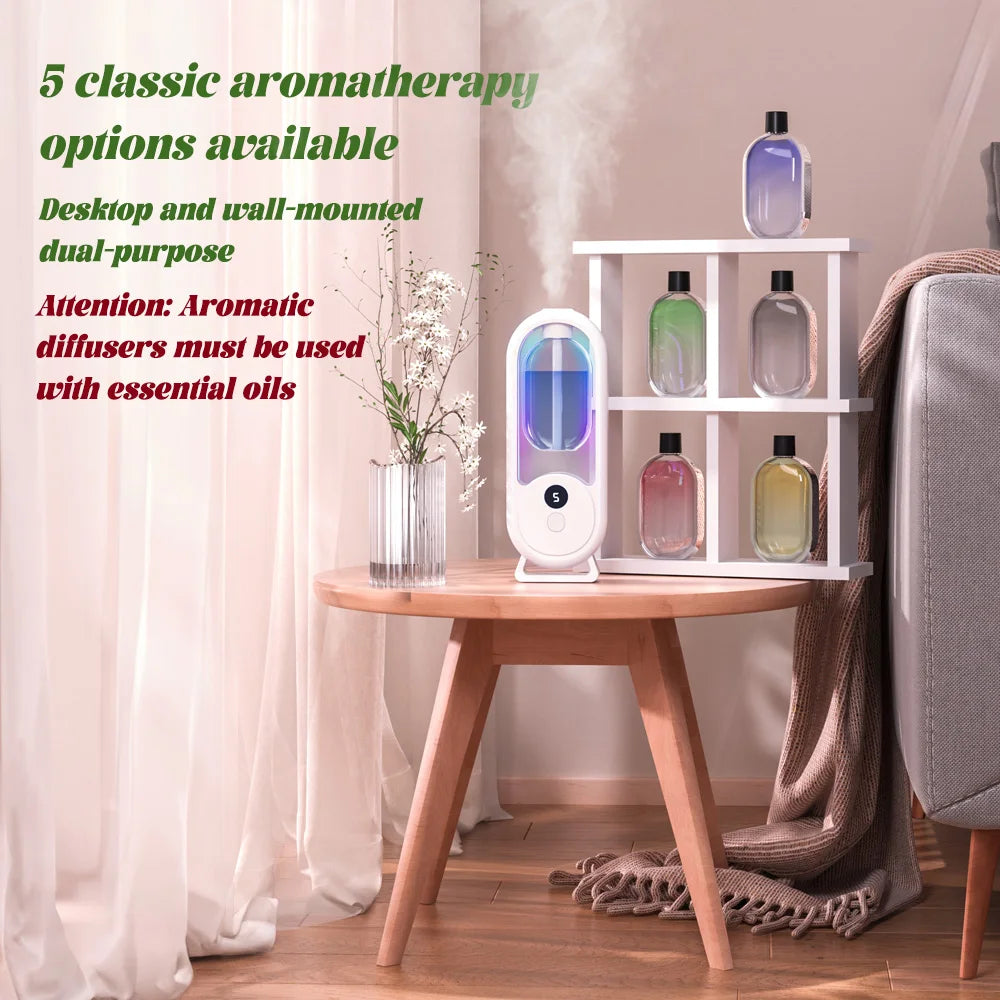 Rechargeable Aroma Diffuser – Portable Essential Oil Sprayer