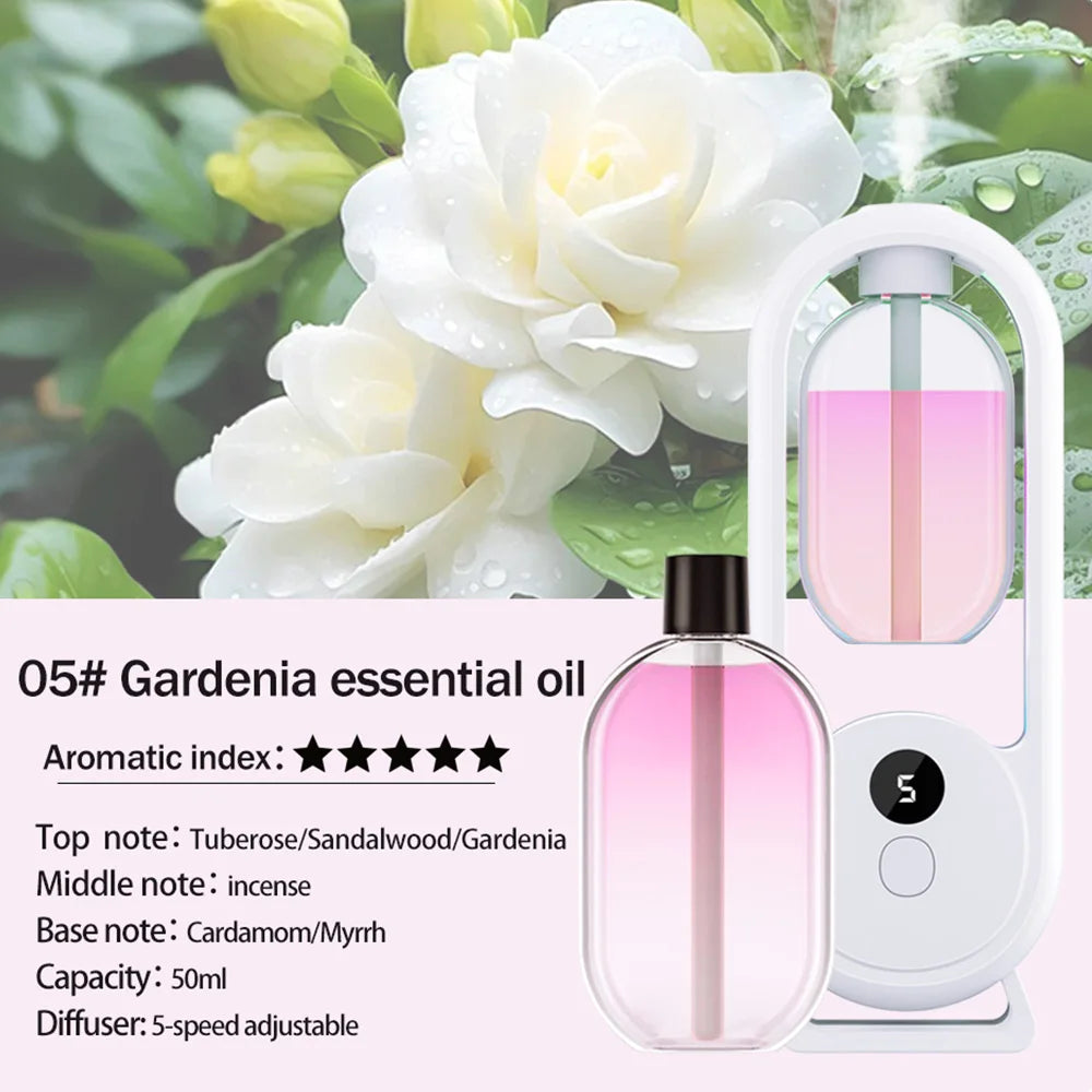 Rechargeable Aroma Diffuser – Portable Essential Oil Sprayer