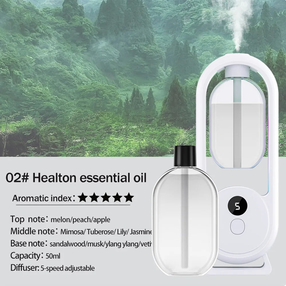 Rechargeable Aroma Diffuser – Portable Essential Oil Sprayer